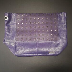 Miche Faux Leather Studio Demi Shell Purple w/ Silver Tone Studs Lined